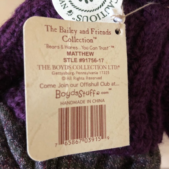 Boyd’s Bear Collection Bear - Picture 8 of 9